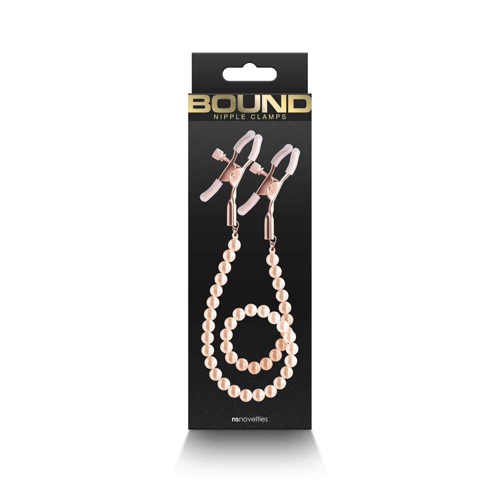 NS NOVELTIES - BOUND NIPPLE CLAMPS DC1