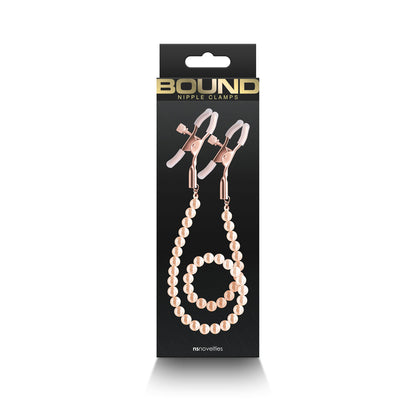 NS NOVELTIES - BOUND NIPPLE CLAMPS DC1