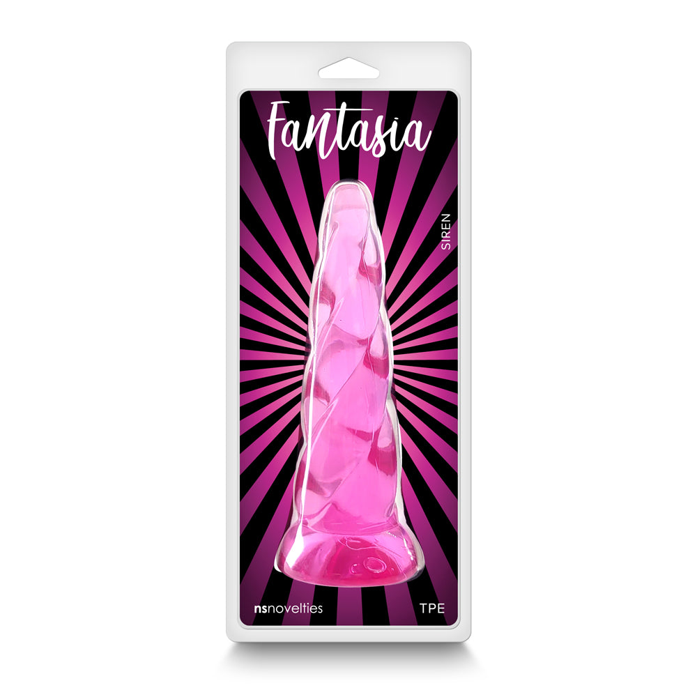 NS NOVELTIES - FANTASIA SIREN JELLY DILDO PINK