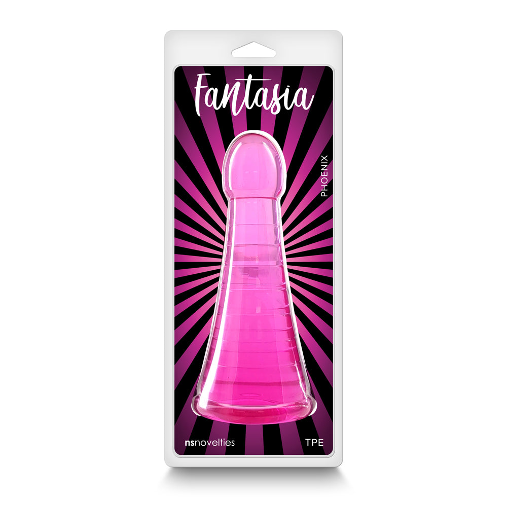 NS NOVELTIES - DILDO PHOENIX JELLY FANTASIA ROSA
