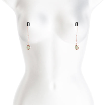 NS NOVELTIES - BOUND NIPPLE CLAMPS G1 ROSE GOLD