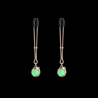 NS NOVELTIES - BOUND NIPPLE CLAMPS G1 ROSE GOLD
