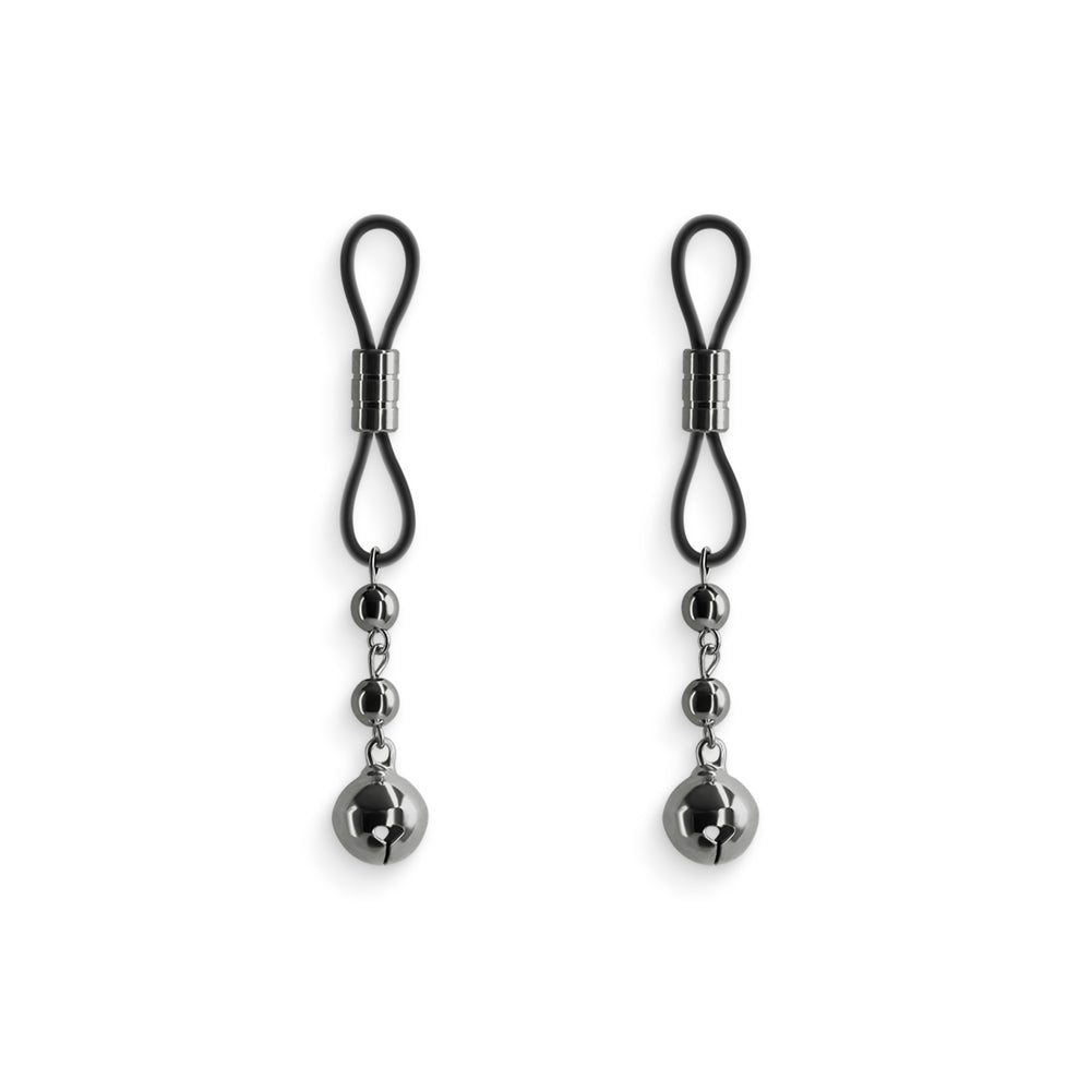 NS NOVELTIES - BOUND NIPPLE CLAMPS D1 GUNMETAL