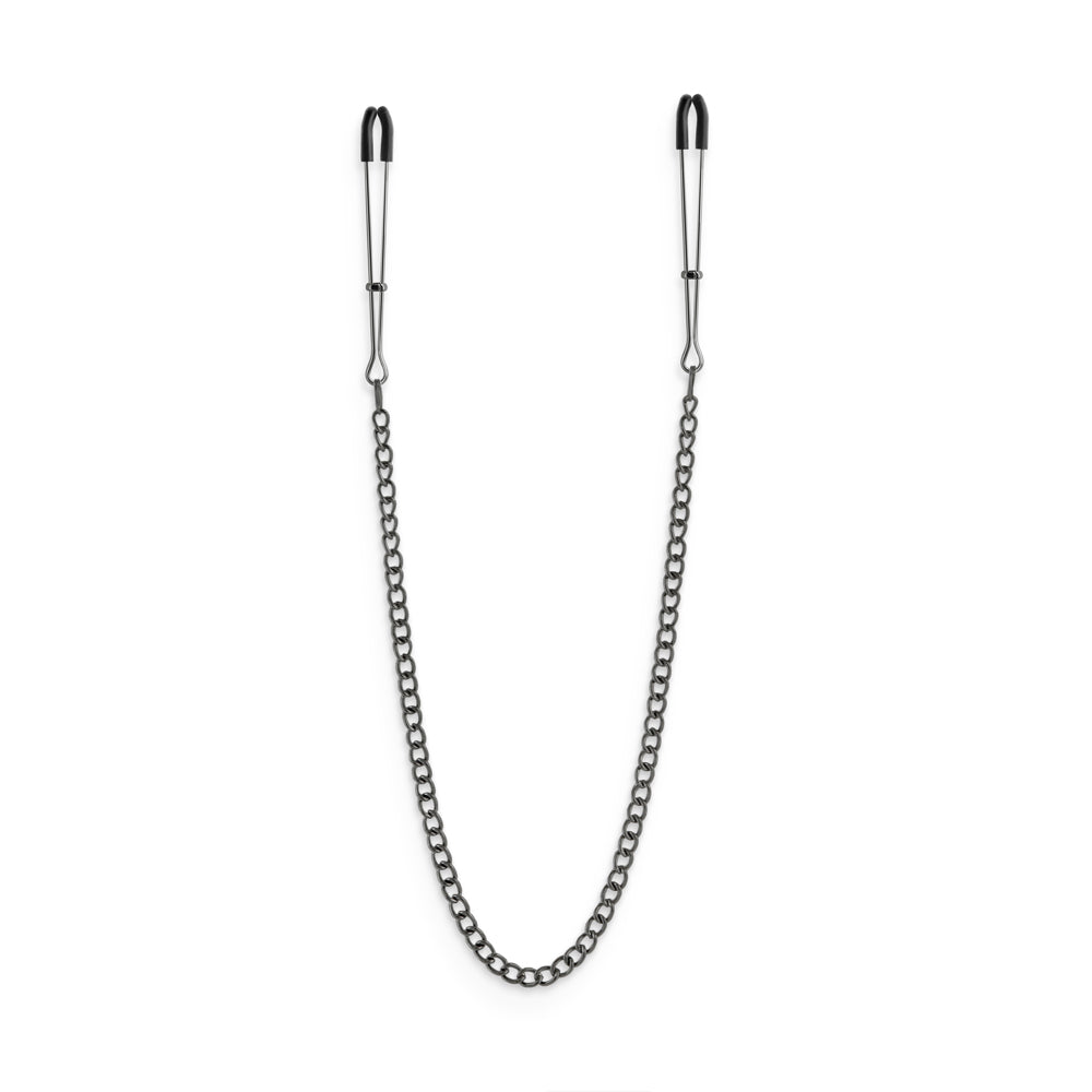 NS NOVELTIES - BOUND NIPPLE CLAMPS DC3 GUNMETAL