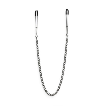 NS NOVELTIES - BOUND NIPPLE CLAMPS DC3 GUNMETAL