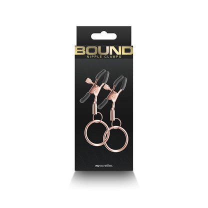NS NOVELTIES - PINÇAS PARA MAMILOS COM CORRENTE C2 OURO ROSA