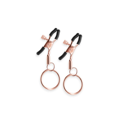 NS NOVELTIES - PINÇAS PARA MAMILOS COM CORRENTE C2 OURO ROSA