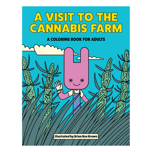 WOOD ROCKET - UMA VISITA À QUINTA DE CANÁBIS LIVRO DE COLORIR