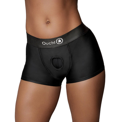 SHOTS - OUCH! VIBRATING STRAP ON BOXER