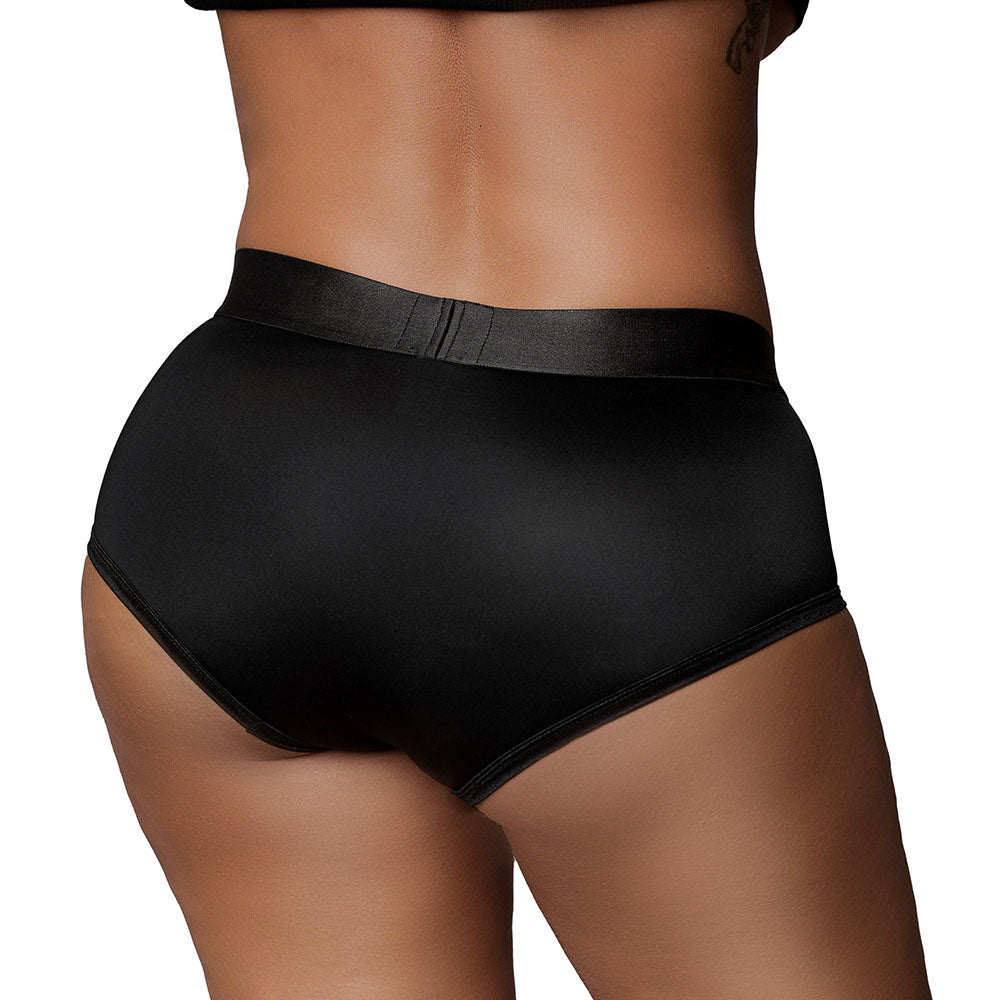 SHOTS - OUCH! VIBRATING STRAP-ON BRIEF
