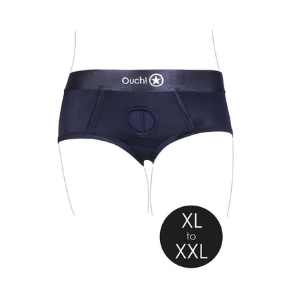 SHOTS - OUCH! VIBRATING STRAP-ON BRIEF