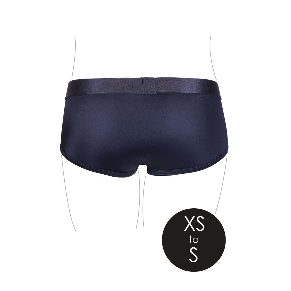 SHOTS - OUCH! VIBRATING STRAP-ON BRIEF