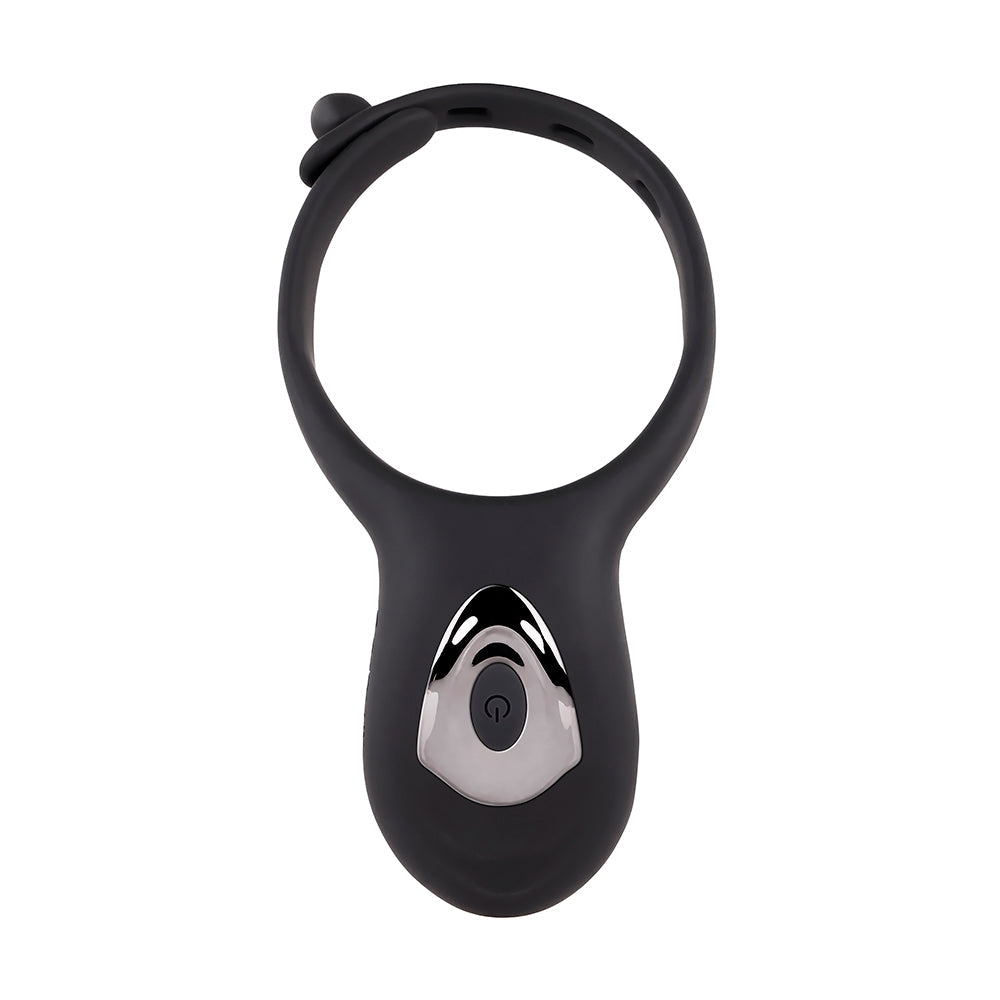 EVOLVED - ZERO TOLERANCE MR. TICKLER RECHARGEABLE REMOTE CONTROLLED C-RING BLACK