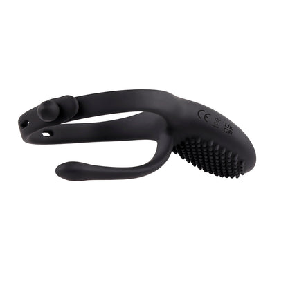 EVOLVED - ZERO TOLERANCE MR. TICKLER RECHARGEABLE REMOTE CONTROLLED C-RING BLACK