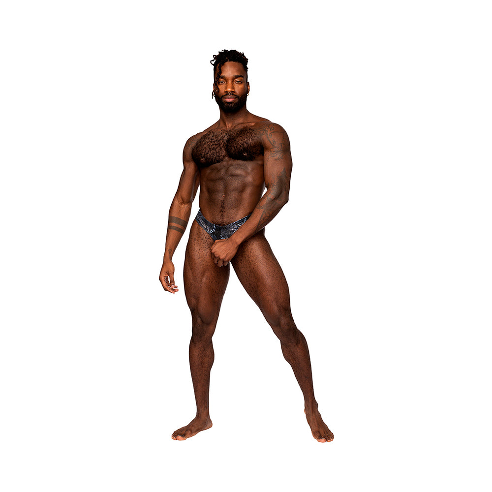 MALE POWER - S'NAKED POWER SOCK BLACK/BLUE S/M
