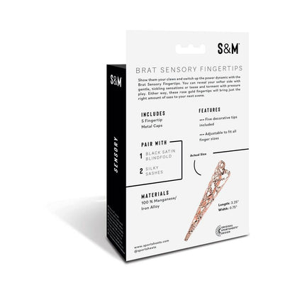 SPORTSHEETS - SEX & MISCHIEF BRAT SENSORY FINGERTIPS