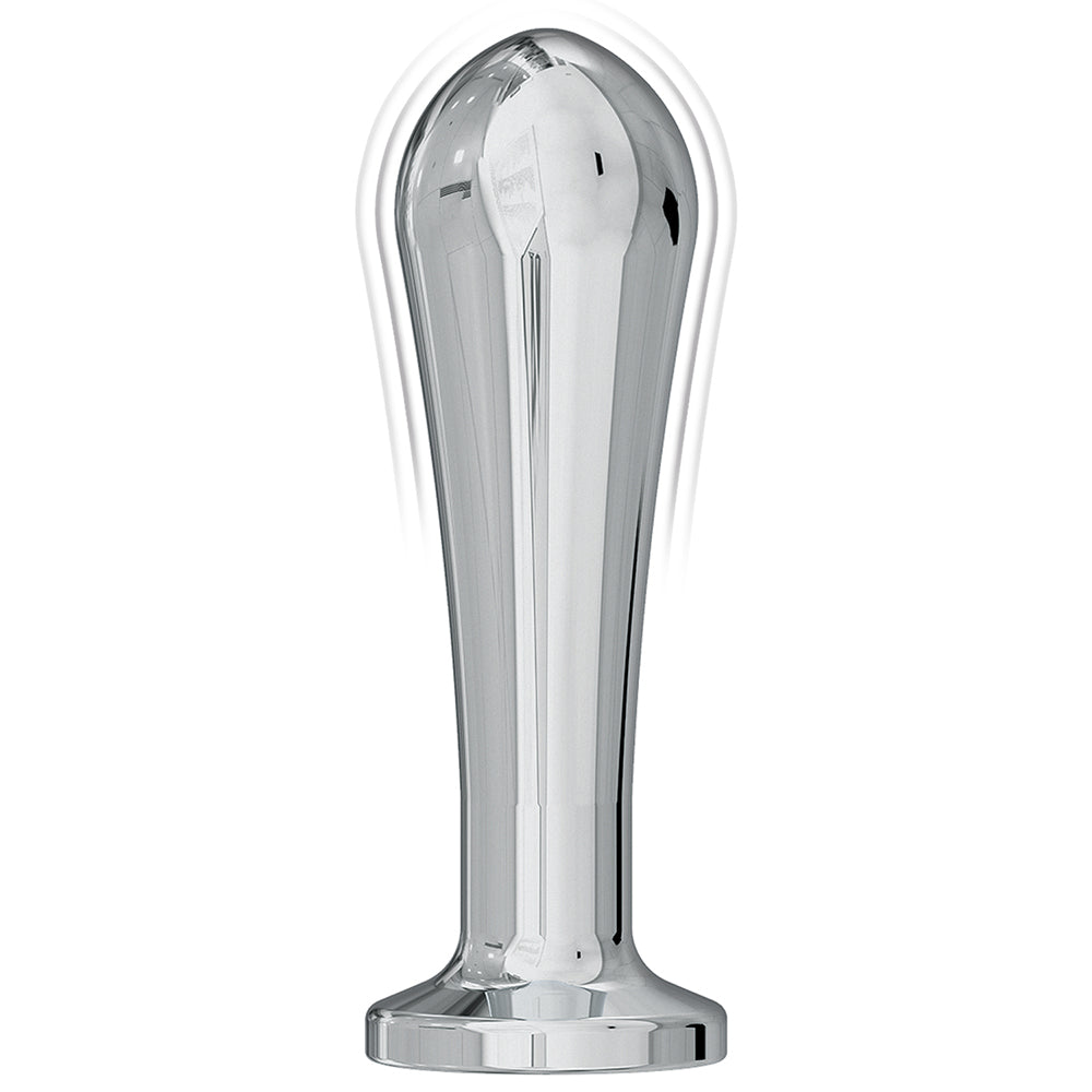 NASSTOYS - ASS-SATION REMOTE VIBRATING METAL ANAL BULB SILVER