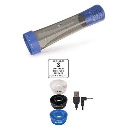 NASSTOYS - H2O RECHARGEABLE PENIS PUMP BLUE