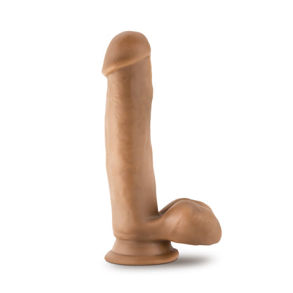 BLUSH - DR. SKIN DR. MARK 7 IN. DILDO WITH BALLS