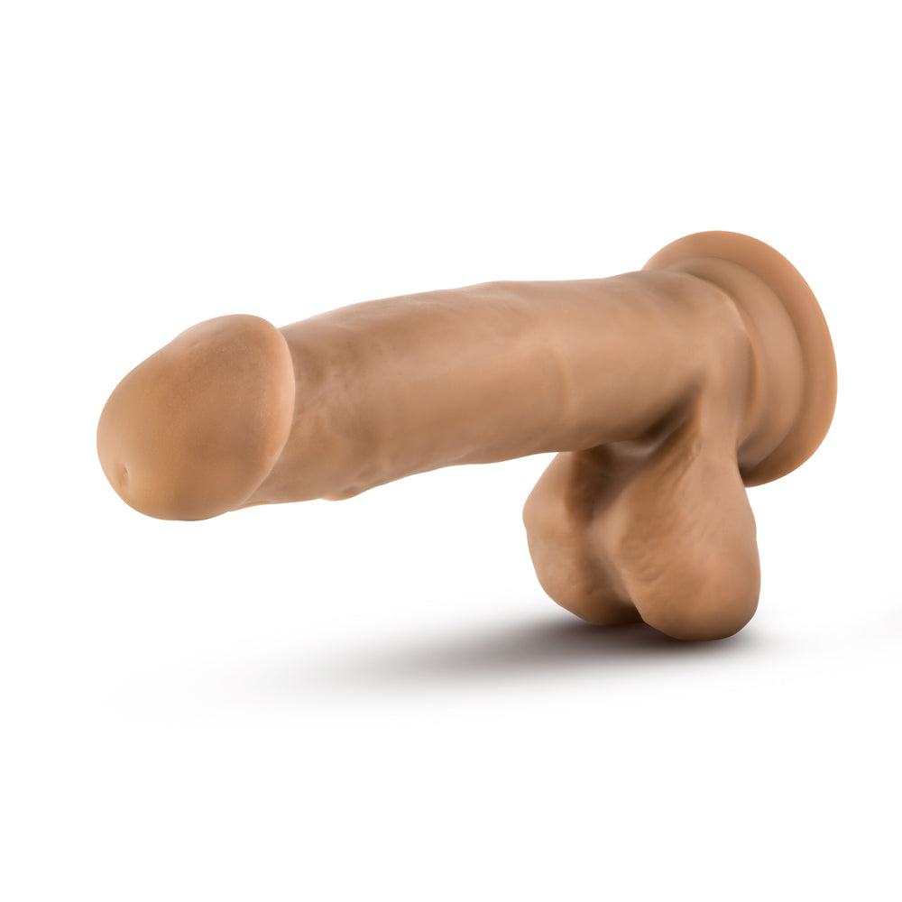 BLUSH - DR. SKIN DR. MARK 7 IN. DILDO WITH BALLS