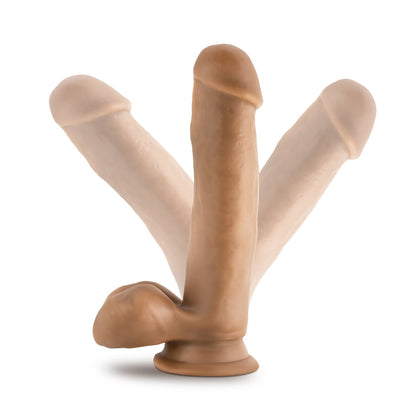 BLUSH - DR. SKIN DR. MARK 7 IN. DILDO WITH BALLS