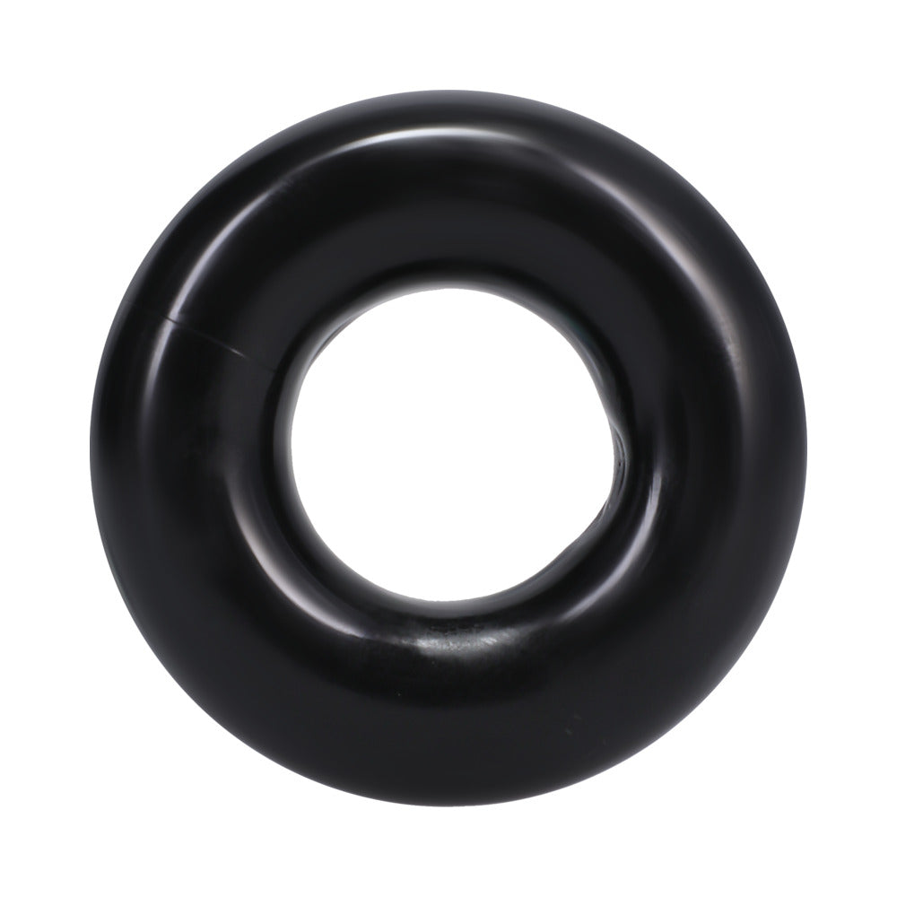 ROCK SOLID - THE DONUT 3X COCK RING BLACK