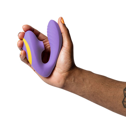 ROMP - REVERB RECHARGEABLE SILICONE CLITORAL AND G-SPOT STIMULATOR PURPLE