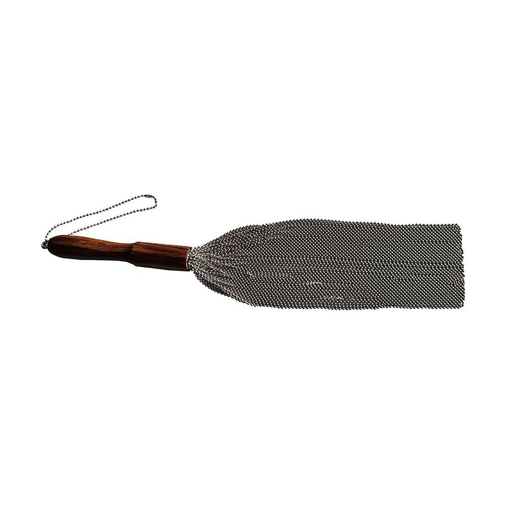 ROUGE GARMENTS - ROUGE BEADED METAL FLOGGER SILVER
