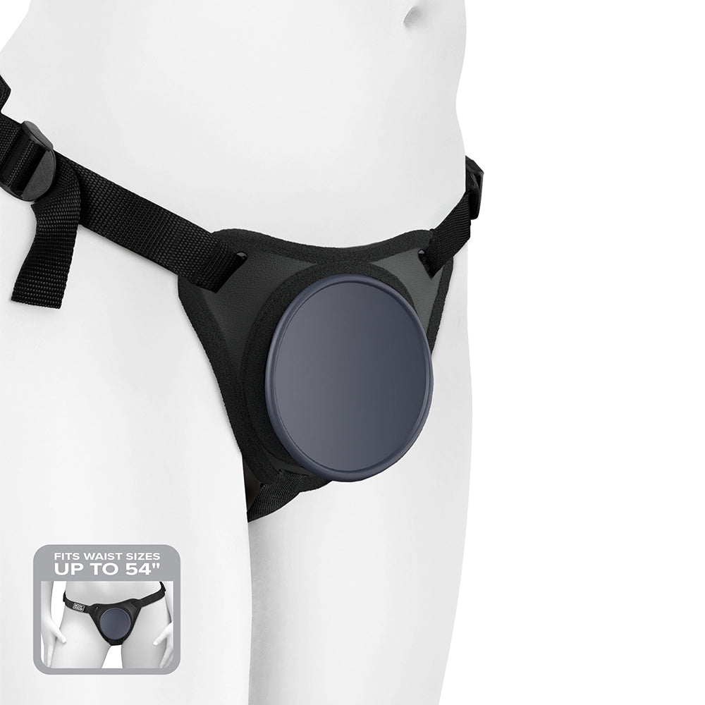 PIPEDREAM - BODY DOCK ELITE SILICONE STRAP-ON HARNESS