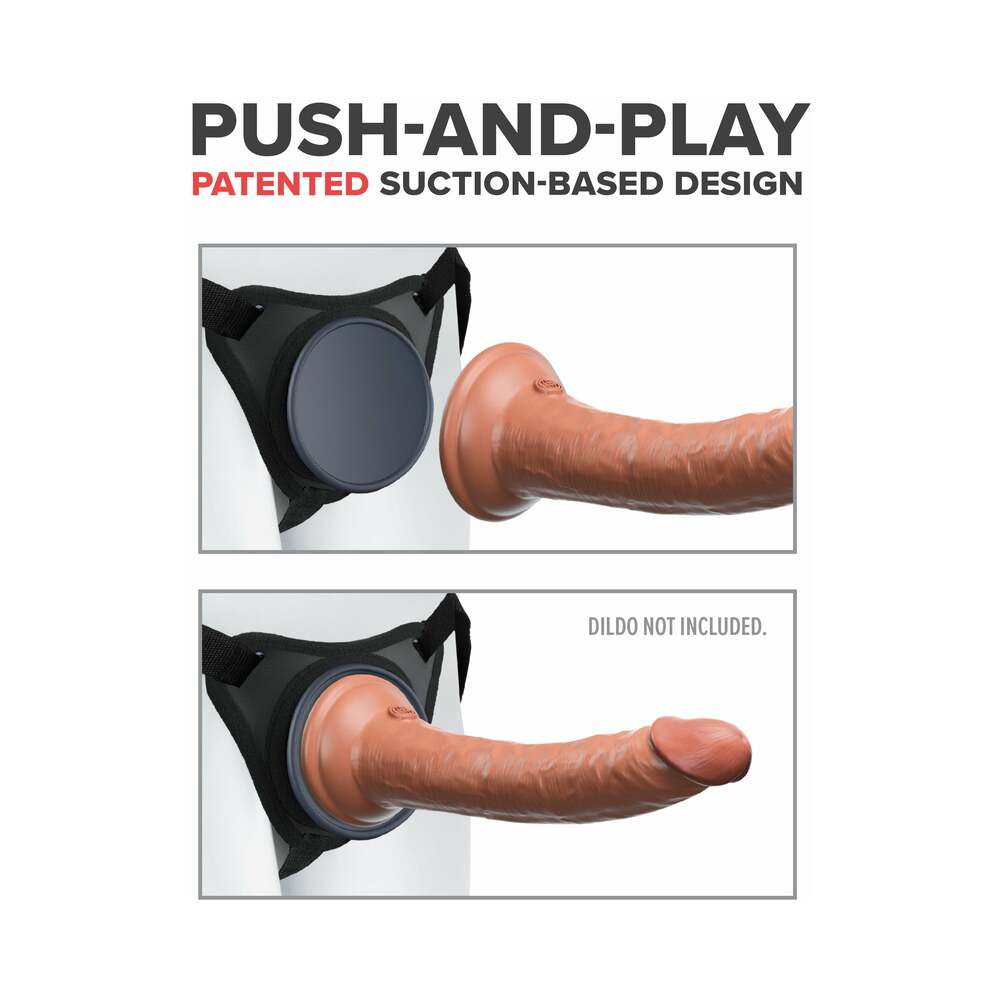 PIPEDREAM - BODY DOCK ELITE SILICONE STRAP-ON HARNESS