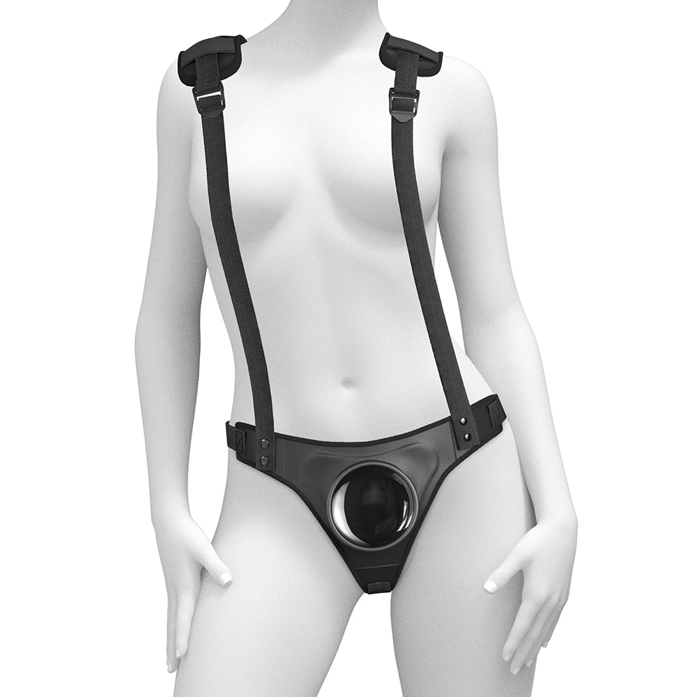 PIPEDREAM - BODY DOCK STRAP-ON SUSPENDERS HARNESS