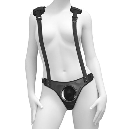 PIPEDREAM - BODY DOCK STRAP-ON SUSPENDERS HARNESS