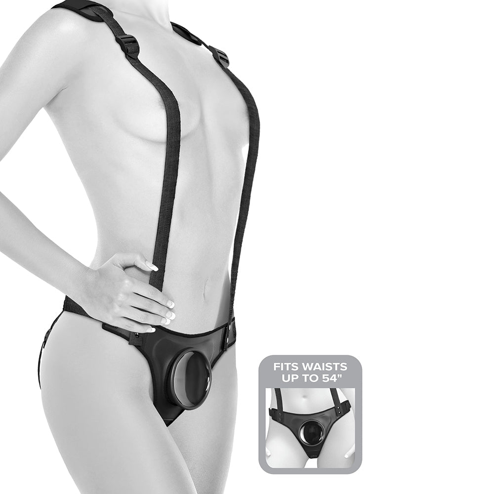 PIPEDREAM - BODY DOCK STRAP-ON SUSPENDERS HARNESS