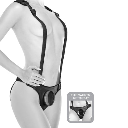 PIPEDREAM - BODY DOCK STRAP-ON SUSPENDERS HARNESS