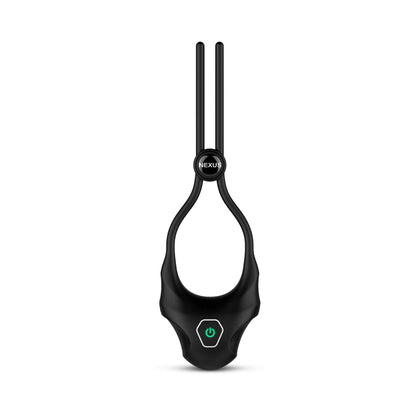 NEXUS - FORGE ADJUSTABLE VIBRATING COCK RING BLACK