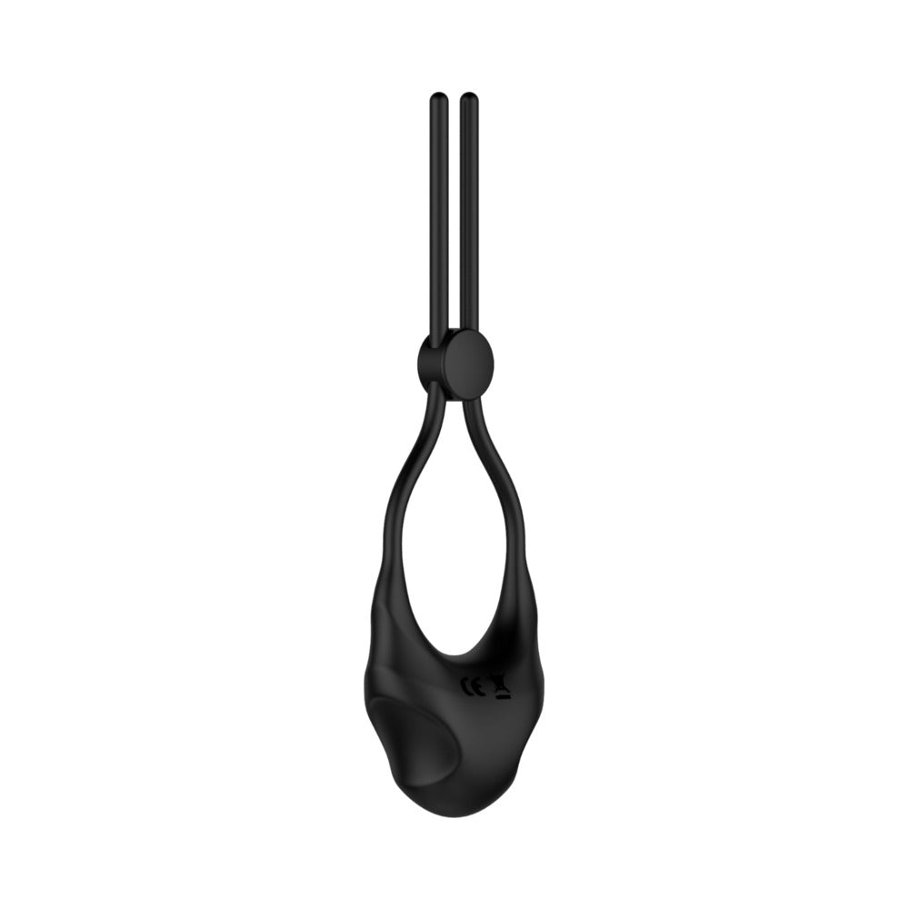 NEXUS - FORGE ADJUSTABLE VIBRATING COCK RING BLACK