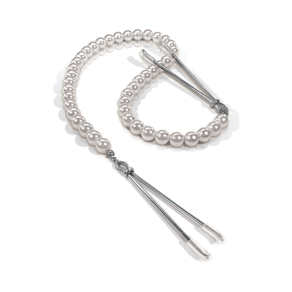 GLOBAL NOVELTIES - PINÇAS PARA MAMILOS NIXIE PEARL DROP COM MISSANGAS