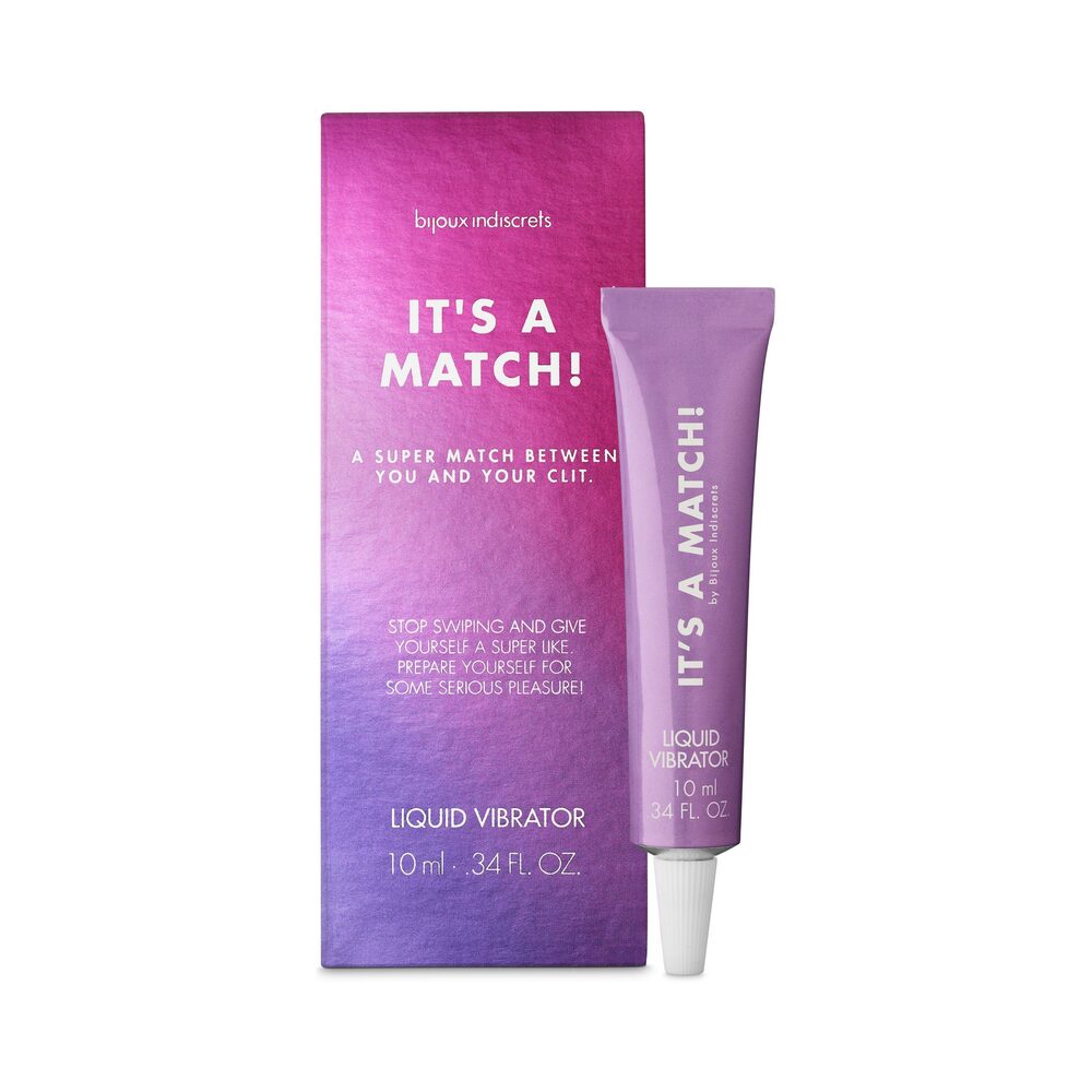 BIJOUX INDISCRETS - CLITHERAPY IT'S A MATCH! LIQUID VIBRATOR TINGLING SERUM 0.34 OZ.