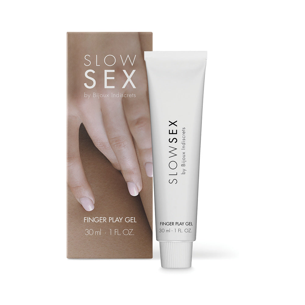 BIJOUX INDISCRETS - SLOW SEX FINGER PLAY GEL 1 OZ.
