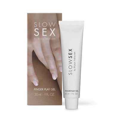 BIJOUX INDISCRETS - SLOW SEX FINGER PLAY GEL 1 OZ.