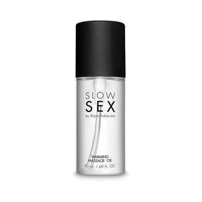 BIJOUX INDISCRETS - SLOW SEX WARMING MASSAGE OIL 1.69 OZ.