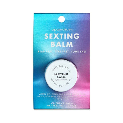 BIJOUX INDISCRETS - CLITHERAPY SEXTING CLITORAL BALM 0.28 OZ.