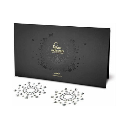 BIJOUX INDISCRETS - MIMI RHINESTONE PASTIES CIRCLES CRYSTAL CLEAR