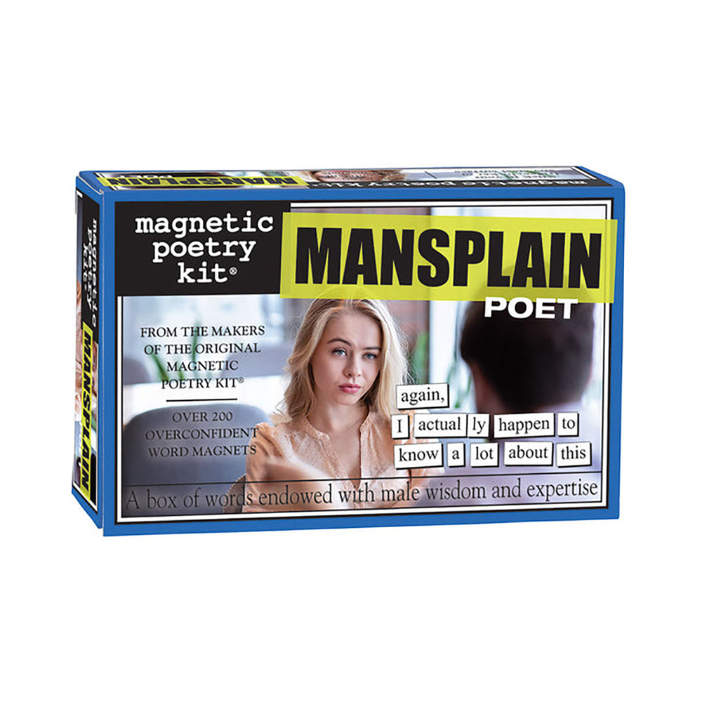 MAGNETIC POETRY - KIT: MANSPLAINER POET