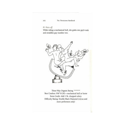 HACHETTE - THE THREESOME HANDBOOK: A PRACTICAL GUIDE TO SLEEPING WITH THREE