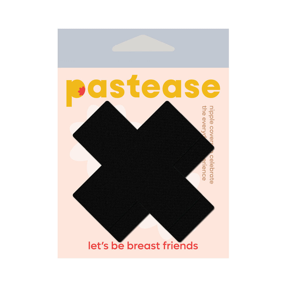 PASTEASE - CROSSES PASTIES BLACK