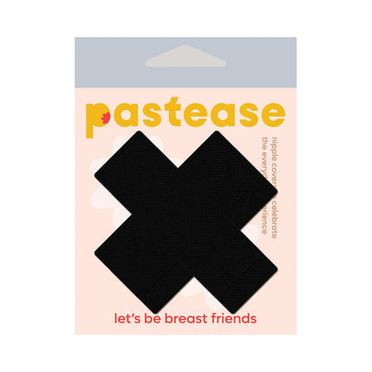 PASTEASE - CROSSES PASTIES BLACK