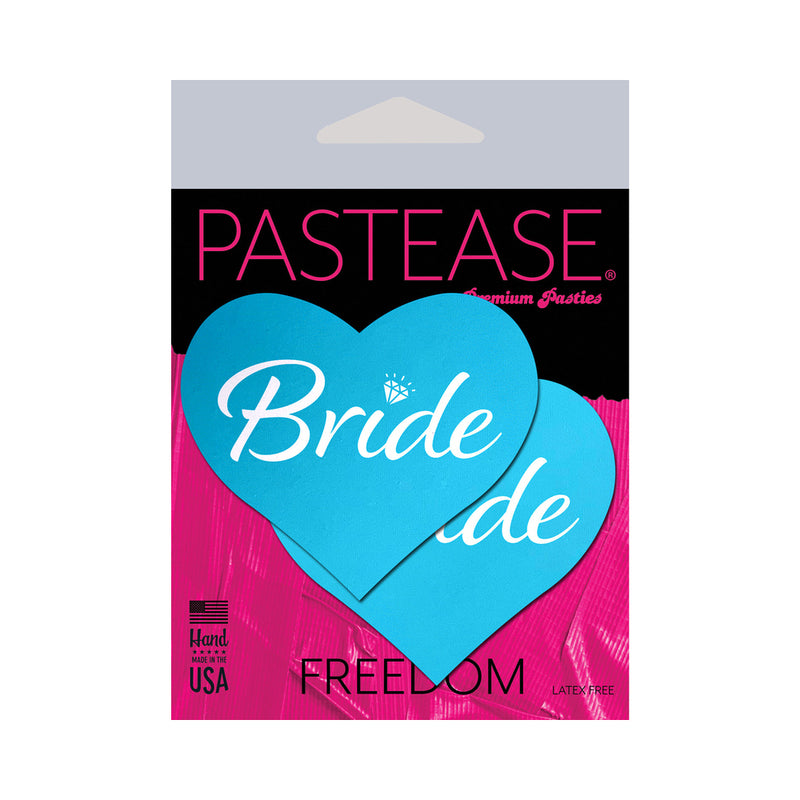 PASTEASE - BRIDE BLUE HEART PASTIES