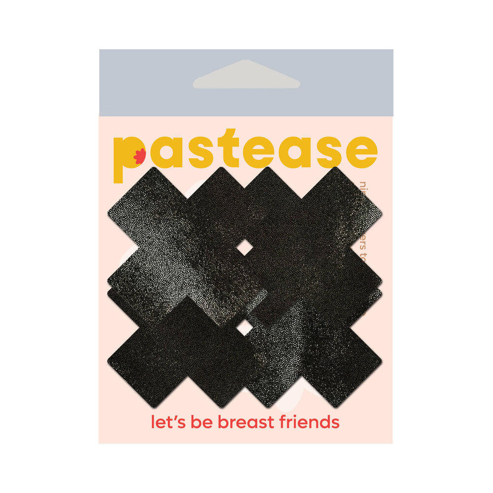 PASTEASE - PETITES CROSSES PASTIES BLACK
