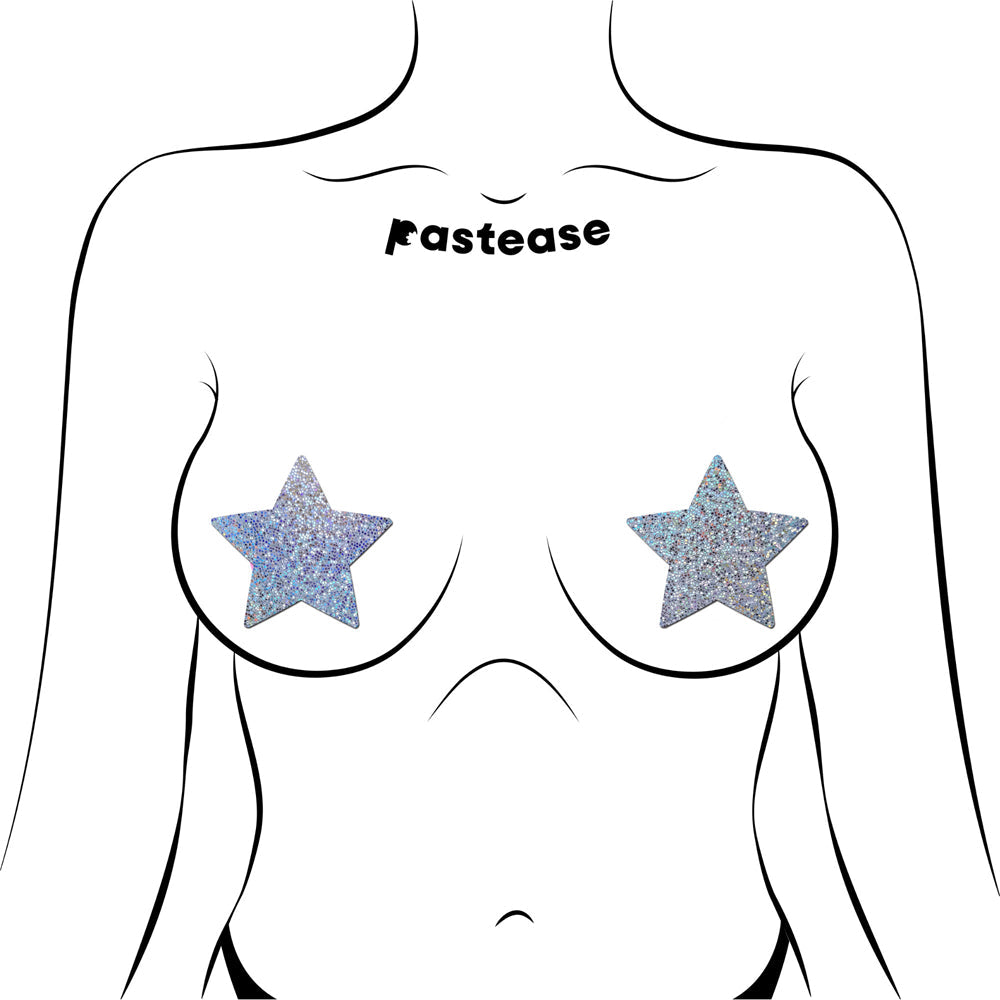 PASTEASE - GLITTER STAR PASTIES